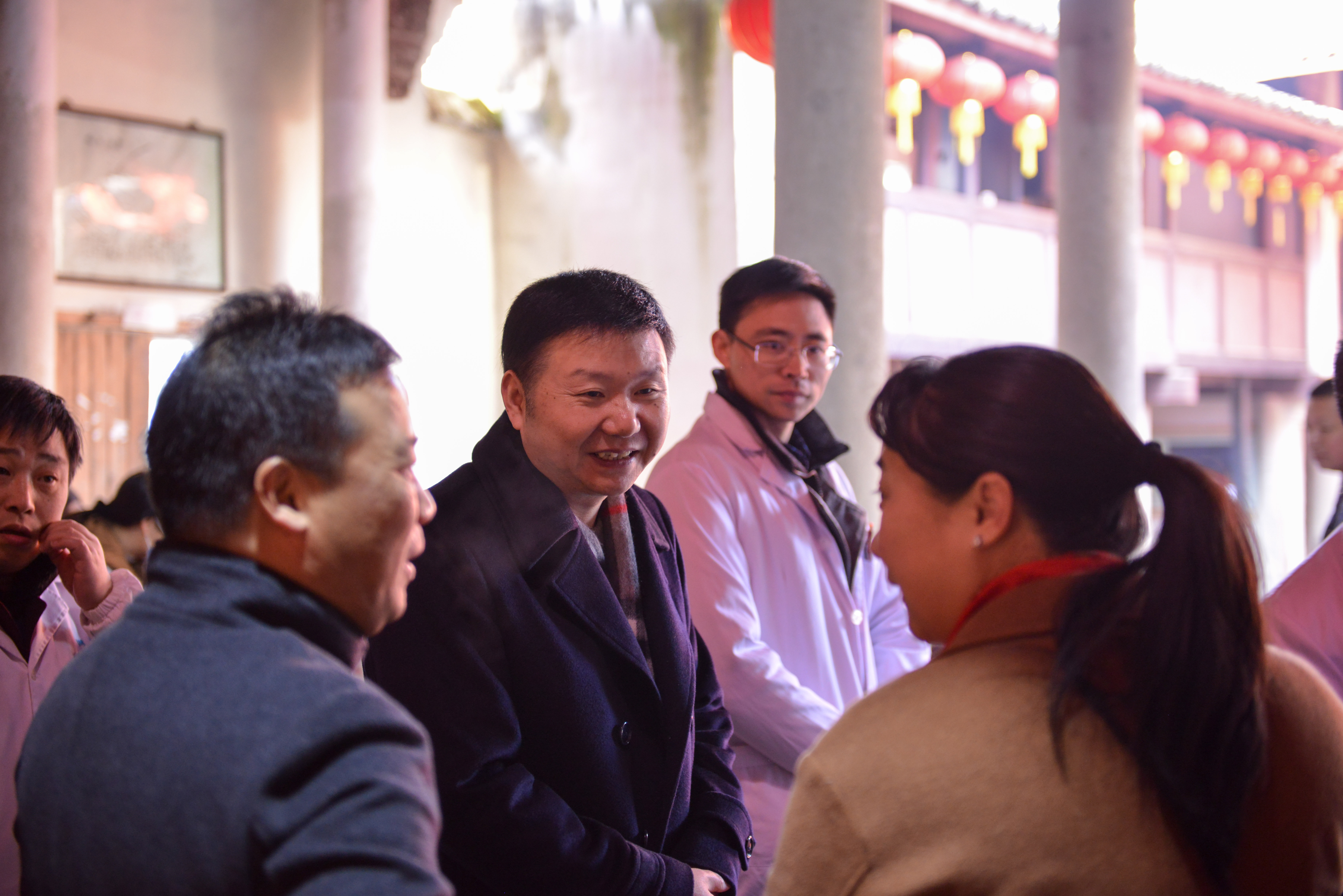 服务企业送健康 服务百姓送温暖 ——我院开展“三服务”走进越剧小镇义诊活动